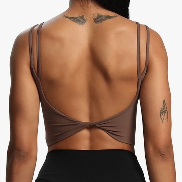 Tops - Backless Workout Top